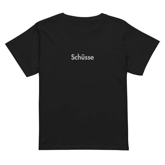 Schüsse Women’s high-waisted t-shirt
